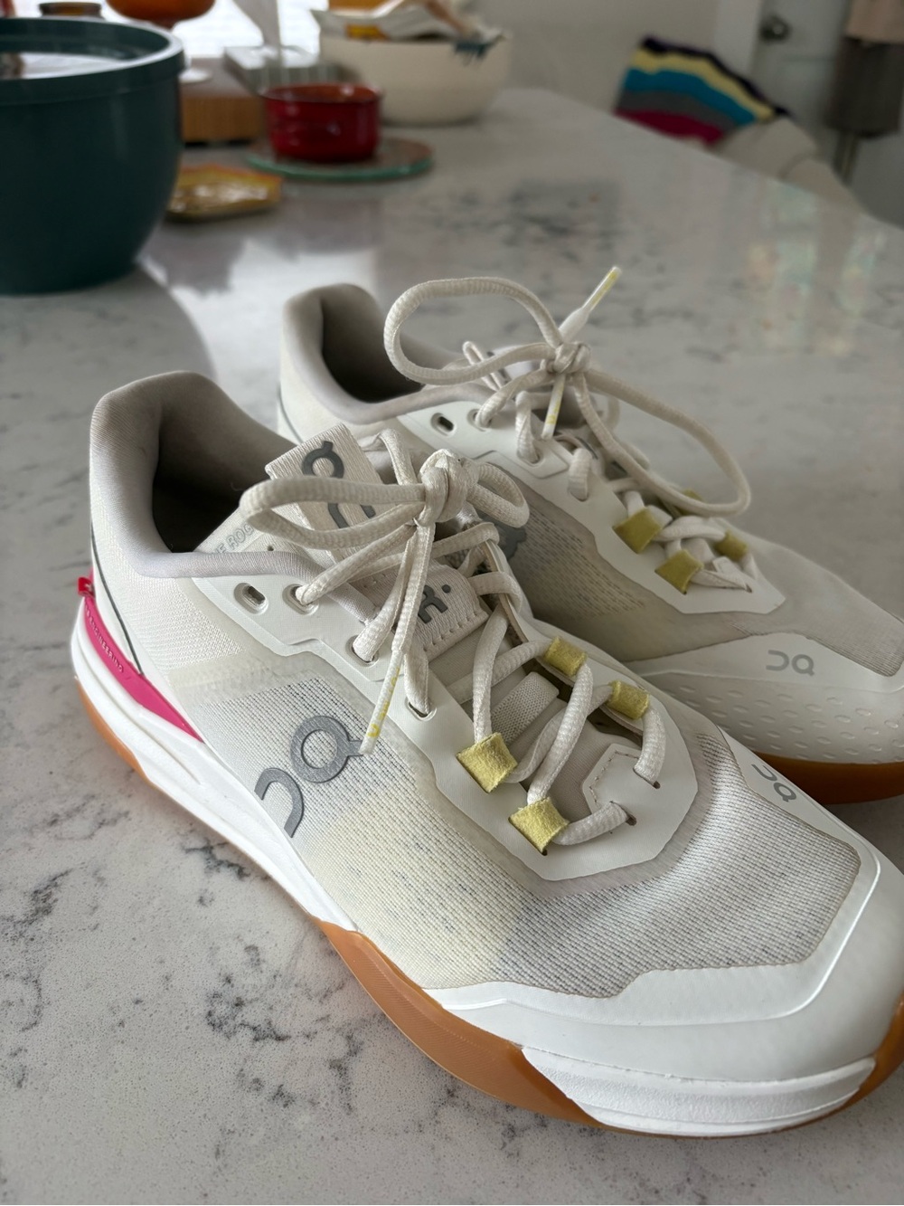 On Running Women’s White Court Sneakers
